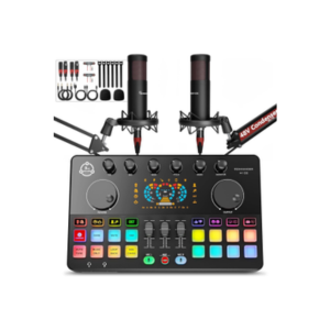 RGB Podcast Equipment Bundle with XLR Microphone